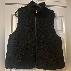 J. Crew Teddy Sherpa Vest Size Large